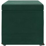  Stolica Tamnozelena 61 x 41 x 40 cm Svileni i Fino Radeći Drvo | Eponuda.com