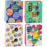  Paper Gift Bag Birthday Patterns 23 x 18 x 10.5 cm Cene