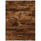  Komoda 2 kom boja dimljenog hrasta 60x39x80cm konstruirano drvo | shoptok.hr