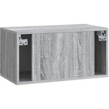 TV ormar za zid 59,5 x 31 x 30 cm Siva Sonoma Konstruirano drvo | shoptok.hr
