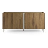 Marckeric Komoda v hrastovem dekorju v naravni barvi 180x83x40,5 cm Lucile – | Shoptok.si