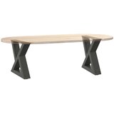  Noge za klub stolić 2 kom. antracit 40 x (30-31,3) cm čelik | shoptok.hr
