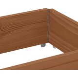  Okviri za palete 3 kom smeđi 150x50 cm od masivne borovine | shoptok.hr