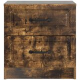  Noćni ormar s ladicama 2 pcs Dimljeni hrast 43 x 34 5 x 44 5 cm | shoptok.hr
