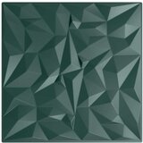  Zidni paneli 48 kom zeleni 50 x 50 cm XPS 12 m² uzorak ametista | shoptok.hr