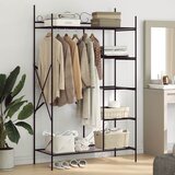 Otvoreni ormar s policom Crna 104,5 x 45 x 172 cm Čelik | shoptok.hr