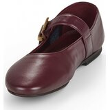 Tommy Hilfiger Balerinke TH BUCKLE LEATHER BALLERINA Bordo | Shoptok.si