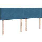 vidaXL Krevet s oprugama i madracem plavi 180x200 cm baršunasti | shoptok.hr