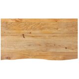 vidaXL Mizna plošča z naravnim robom 120x60x2,5 cm trden mangov les | Shoptok.si