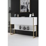 Hanah home komoda luxe - gold, white goldwhite dresser Cene