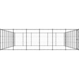 vidaXL vanjski kavez za pse čelični 65,34 m² | shoptok.hr