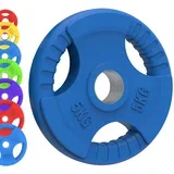 Olimpijske gumijaste uteži Tri-Grip, barvni pari, kompleti 7,5 kg, (5000262541)
