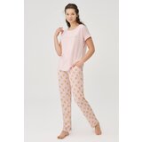 Dagi Pajama Set - Pink - With Slogan | shoptok.hr