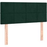 Box spring krevet s madracem tamnozeleni 120x200 cm baršunasti | shoptok.hr