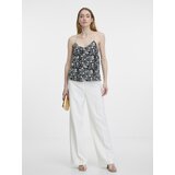 Orsay Black women's patterned tank top | Shoptok.si