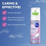 Nivea Caring čistilna pena za obraz za suho in občutljivo kožo 150 ml | Shoptok.si