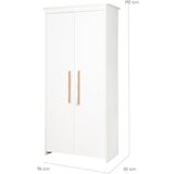 Roba Bela otroška garderobna omara 96x190x50 cm Lilo – | Shoptok.si