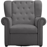 Støraa Siv žameten gugalni chesterfield fotelj Lillyse – Cene