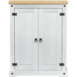  Ormar za cipele Bijelo 86 x 38,5 x 108 cm Čvrsto borovo drvo | Eponuda.ba