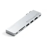 pro slim silver multiport hub