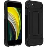AVIZAR Ovitek Defender II Shockproof iPhone SE 2022, 2020 in iPhone 8, 7, odpornost na padce 1,8 metra - crn, (20626368) Cene
