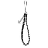 Guess gustsassk zapestnica / obesek za telefon - chain charms črna | Shoptok.si