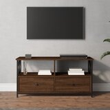vidaXL TV omarica rjavi hrast 90x33x45 cm inženirski les in železo Cene
