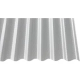 akrilna profilna plošča sinus 76/18 prozorna 200 cm x 104,5 cm