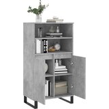  Visoka komoda siva betona 60x36x110 cm od konstruiranog drva | Eponuda.com