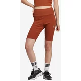 Adidas Kratke hlače ženski, rjava barva