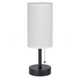  Brilagi - Stona lampa sa USB portom TABLON 1xE27/25W/230V crna/bela | Eponuda.com