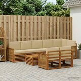  Setovi sofa Čvrsto drvo akacije | shoptok.hr