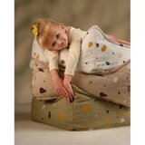 Wigiwama Svjetlo smeđa vreća za bebe od bouclé tkanine/od šenila Terrazzo Square – | shoptok.hr