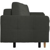 MID.YOU ZOFA S POSTELJNO FUNKCIJO, črna tekstil | Shoptok.si