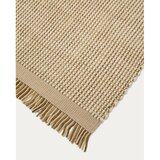 Kave Home Bež obostrani/ručno rađen vunen tepih 160x230 cm Blart – | shoptok.hr