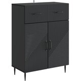  Kreveta s ladicama Crna 66 x 34,5 x 89,5 cm Konstruirano drvo | Eponuda.com