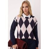 TRENDYOLMILLA ženski duks Twoaw26Kz00030, tamnoplava Cene