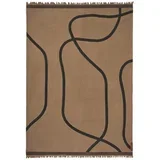 Svetlo rjava odeja 130x175 cm Shadow –