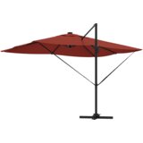  Kantilever Roma senčnik Rdeča in črna 352 x 251 x 265 cm, (5000045953) | Shoptok.si