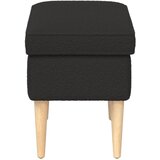  Stolica za noge Crna 55 x 35 x 41 cm Bouclé | shoptok.hr
