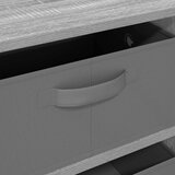  Strani šal s predalom Siva Sonoma 60 x 33,5 x 84 cm, (5000233744) | Shoptok.si