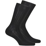 Nogavice MC FIL D'ECOSSE COTE FINE PACK X2 Črna
