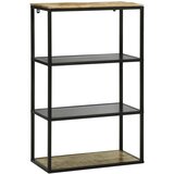 vidaXL Knjižnica 70x35x110 cm Čvrsto drvo Grubo mango | shoptok.hr