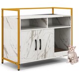 Costway Komoda za mačjo hišo 2 v 1 s praskalnikom bela, (5000151900) | Shoptok.si