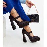 Gemre Black high block heel pumps Mikea | Eponuda.ba
