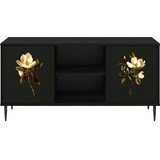  ormar BREMEN 102 x 33 x 51 cm Crni hrast Konstruirano drvo | shoptok.hr