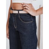 DStreet Jeansy damskie wide leg granatowe | Shoptok.si