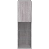 vidaXL TV ormarići s LED svjetlima 2 kom boja hrasta 30 5x30x102 cm | shoptok.hr