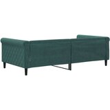 vidaXL Dnevni krevet tamnozeleni 100 x 200 cm baršunasti | shoptok.hr