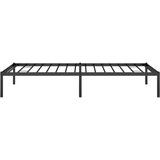 Metalni okvir za krevet crni 90 x 190 cm | Shoptok.si